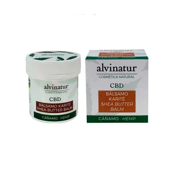 Cosmética CBD Alvinatur Balsamo Karite Calendula Tea Tree