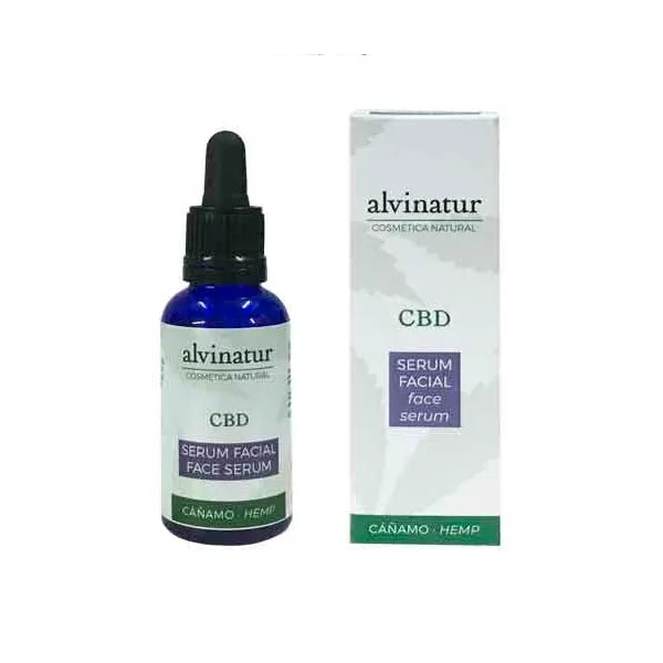 Cosmética CBD Alvinatur Serum Facial Anti Edad