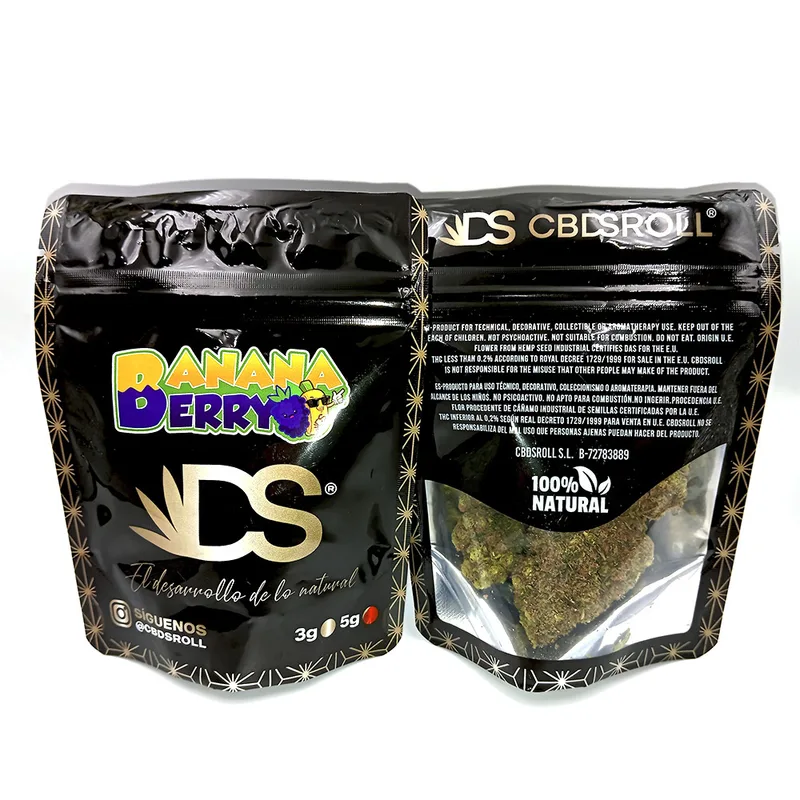 Flor CBD CBDSROLL Banana Berry Indoor Hydro