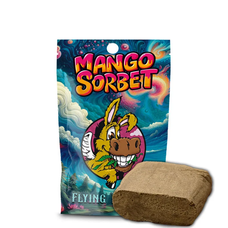 Hash CBD Flying Burrito Hash Mango Sorbet