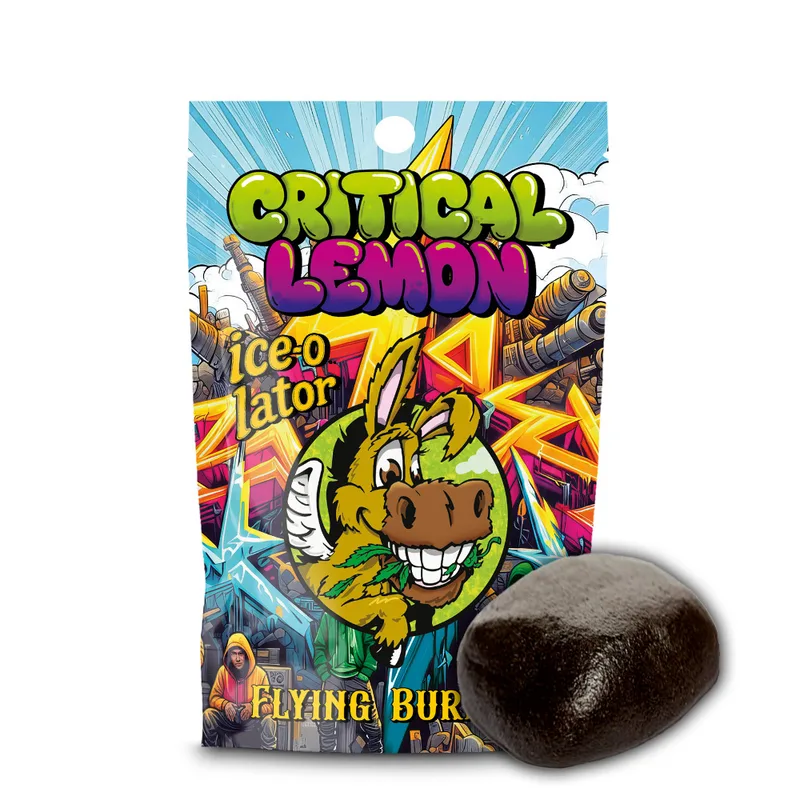 Extracción CBD Flying Burrito Ice-o-lator Critical Lemon