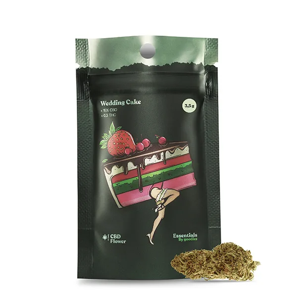 Flor CBD Goodies Wedding Cake