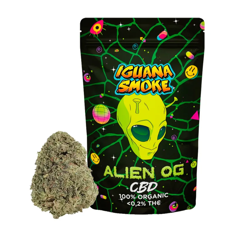 Flor CBD Iguana Smoke Alien OG