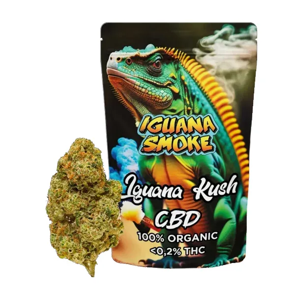 Flor CBD Iguana Smoke Iguana Kush
