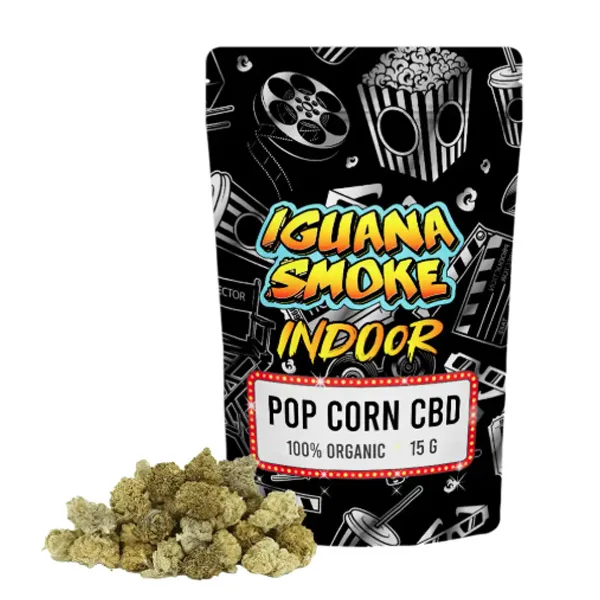 Flor CBD Iguana Smoke Small Buds Pop Corn Indoor