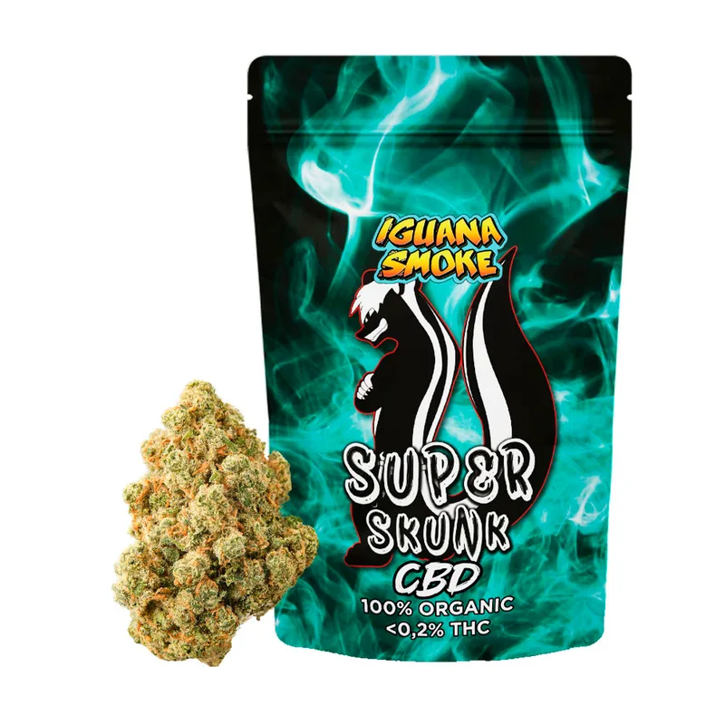Flor CBD Iguana Smoke Super Skunk