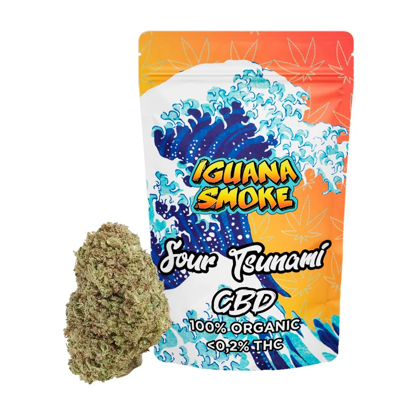 Flor CBD Iguana Smoke Tsunami
