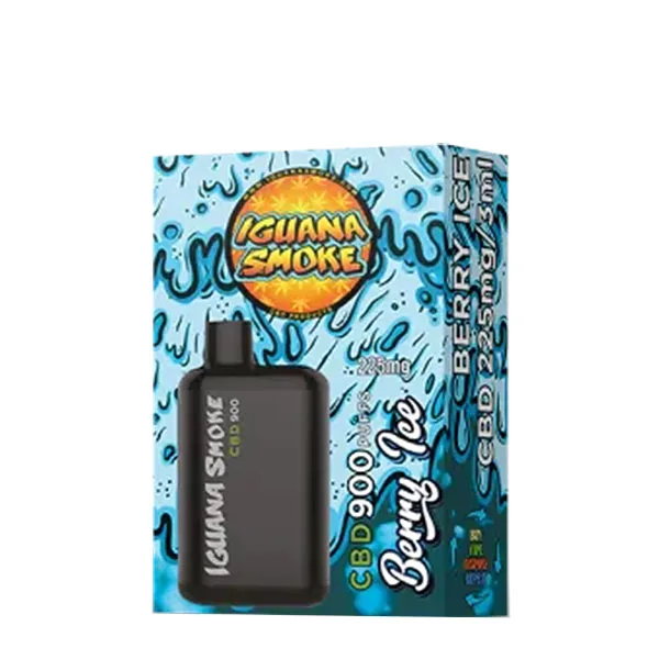 Vaper CBD Iguana Smoke Vaper 900 Berry Ice