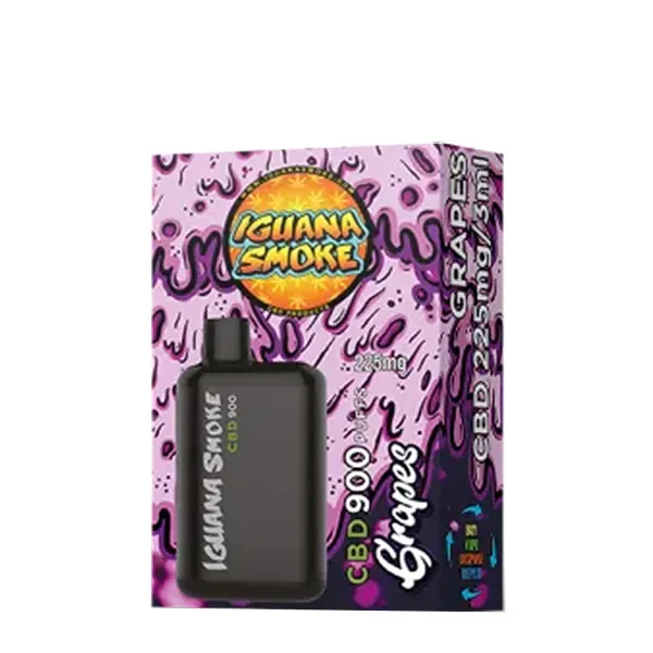 Vaper CBD Iguana Smoke Vaper 900 Grapes