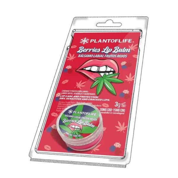 Cosmética CBD Plant of Life Balsamo Frutos Del Bosque 1% 0.5% CBG