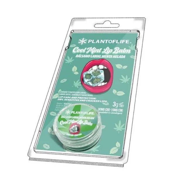 Cosmética CBD Plant of Life Balsamo Menta 1% 0.5% CBG