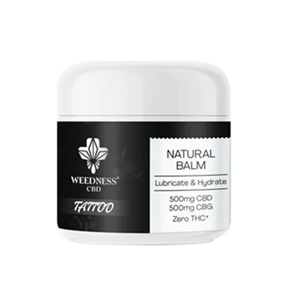 Cosmética CBD Weedness Balsamo Natural Tatuajes Y CBG