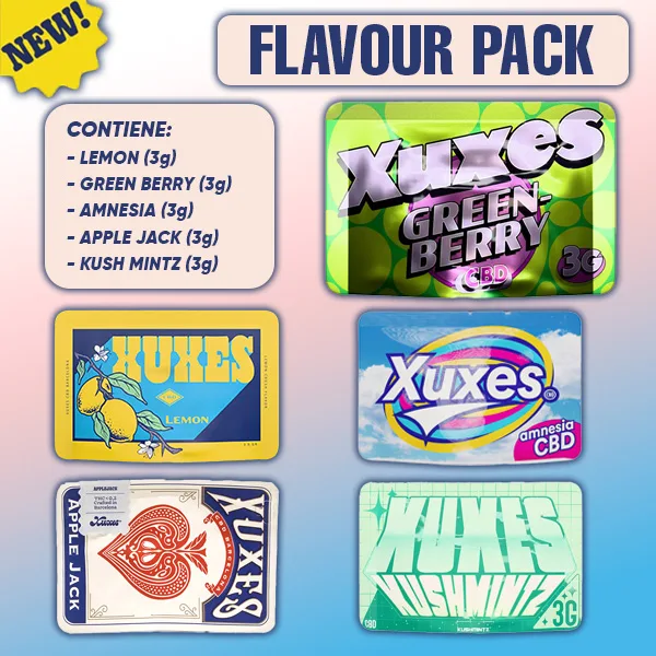 Flor CBD Xuxes Pack Flavour X